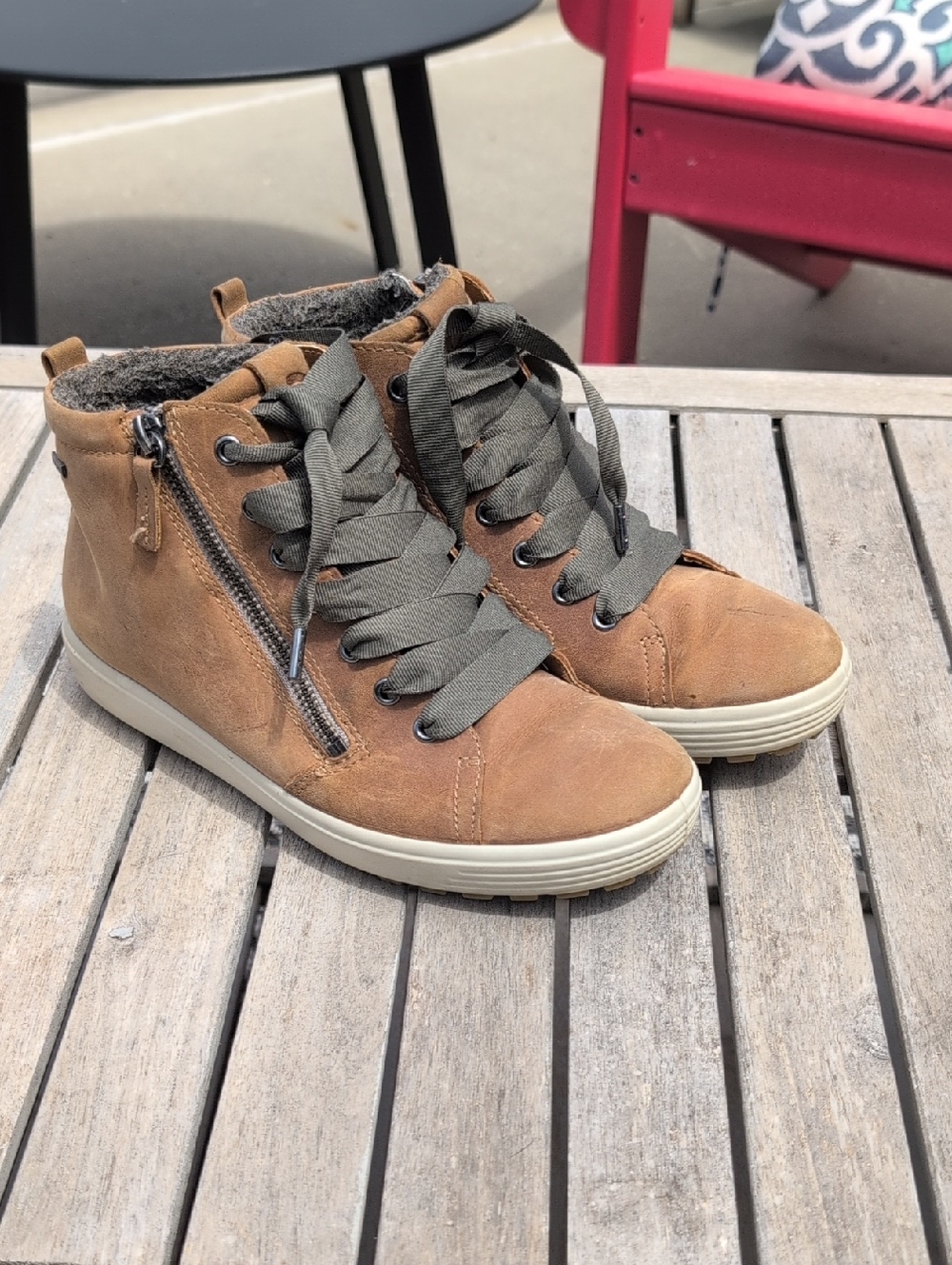 Ecco Soft 7 Tred GTX Tan 37